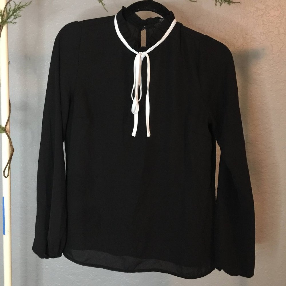Black Long Sleeve Blouse